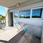 Bright 2 Bedroom With 2 Terraces Pool And Parking Near Diagonal Mar * 圣阿德里安-德贝索斯