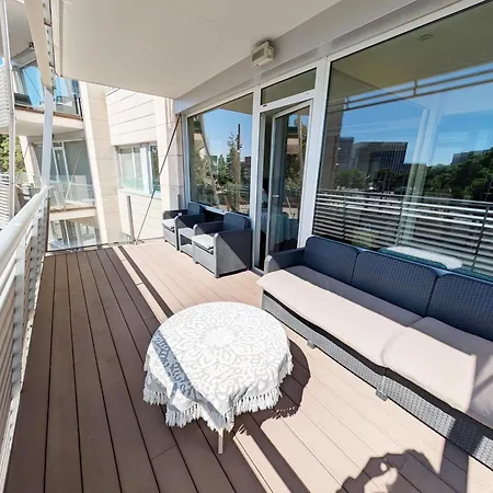 Family Forum Barcelona Con Piscina, Parking Y Playa A 5min * Sant Adria de Besos