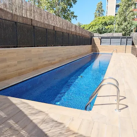 公寓 Bright 2 Bedroom With 2 Terraces Pool And Parking Near Diagonal Mar